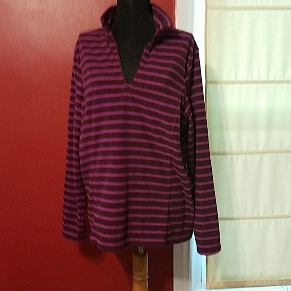 Mock Fleece Lands End size L